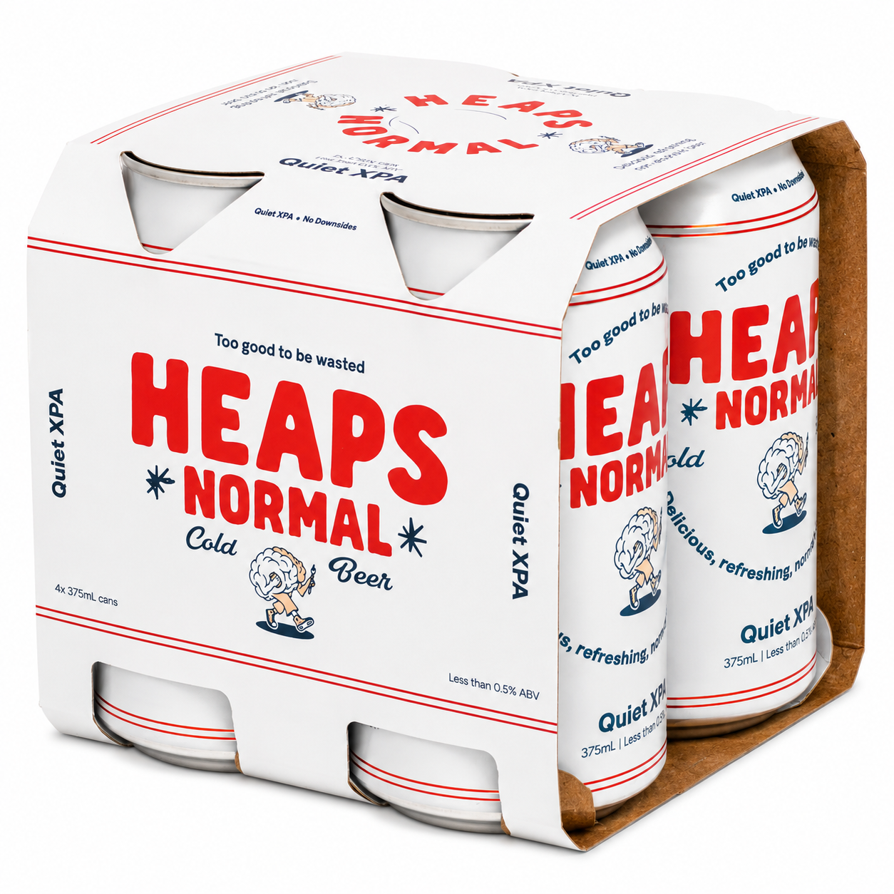 Heaps Normal XPA Non-Alcoholic Cans 24x375ml