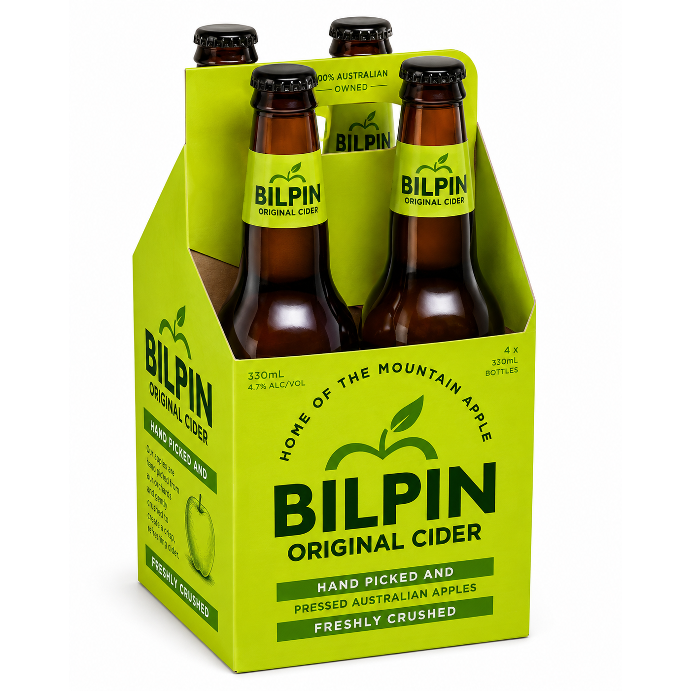 Bilpin Original Apple Cider Bottles 24x330ml
