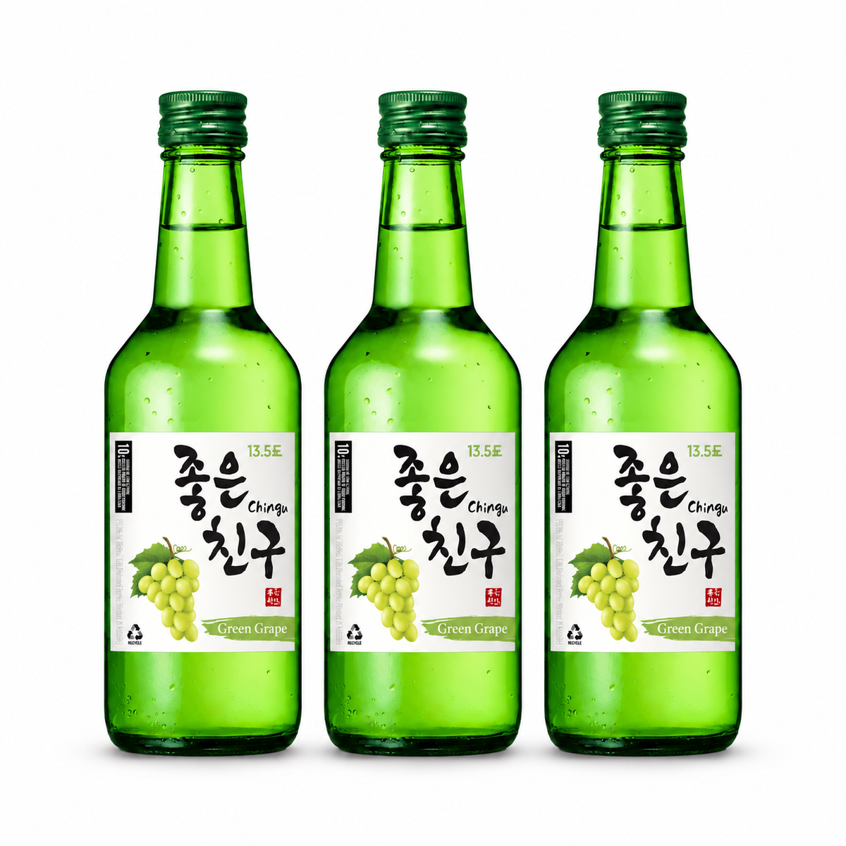 Chingu Green Grape Soju 360ml