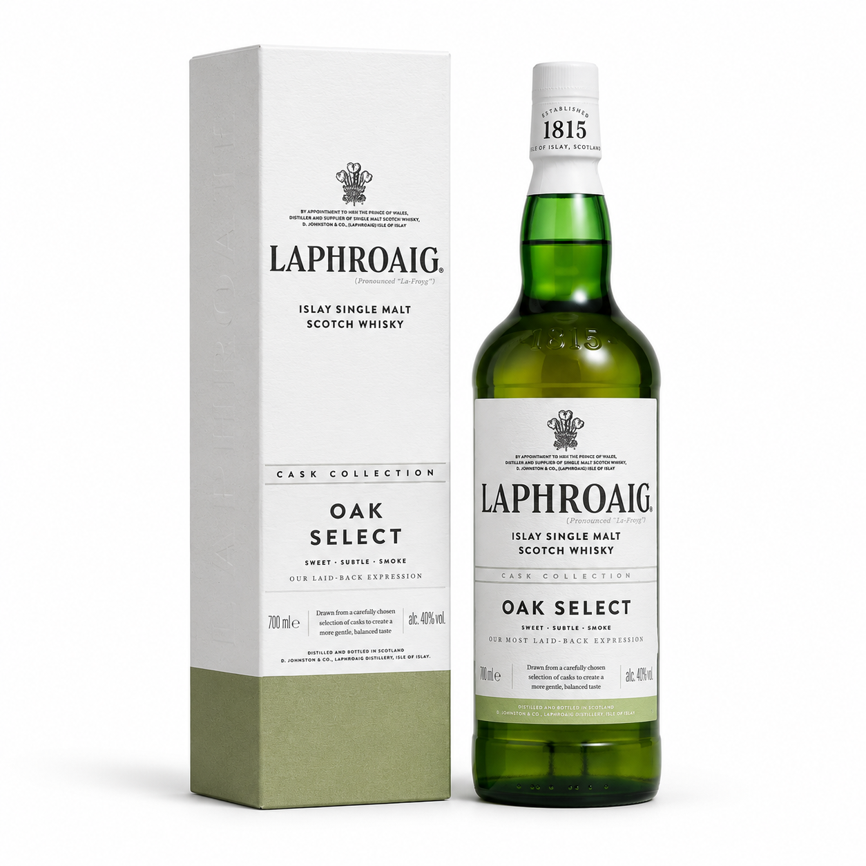 Laphroaig Select Oak Islay Single Malt Scotch Whisky 700ml