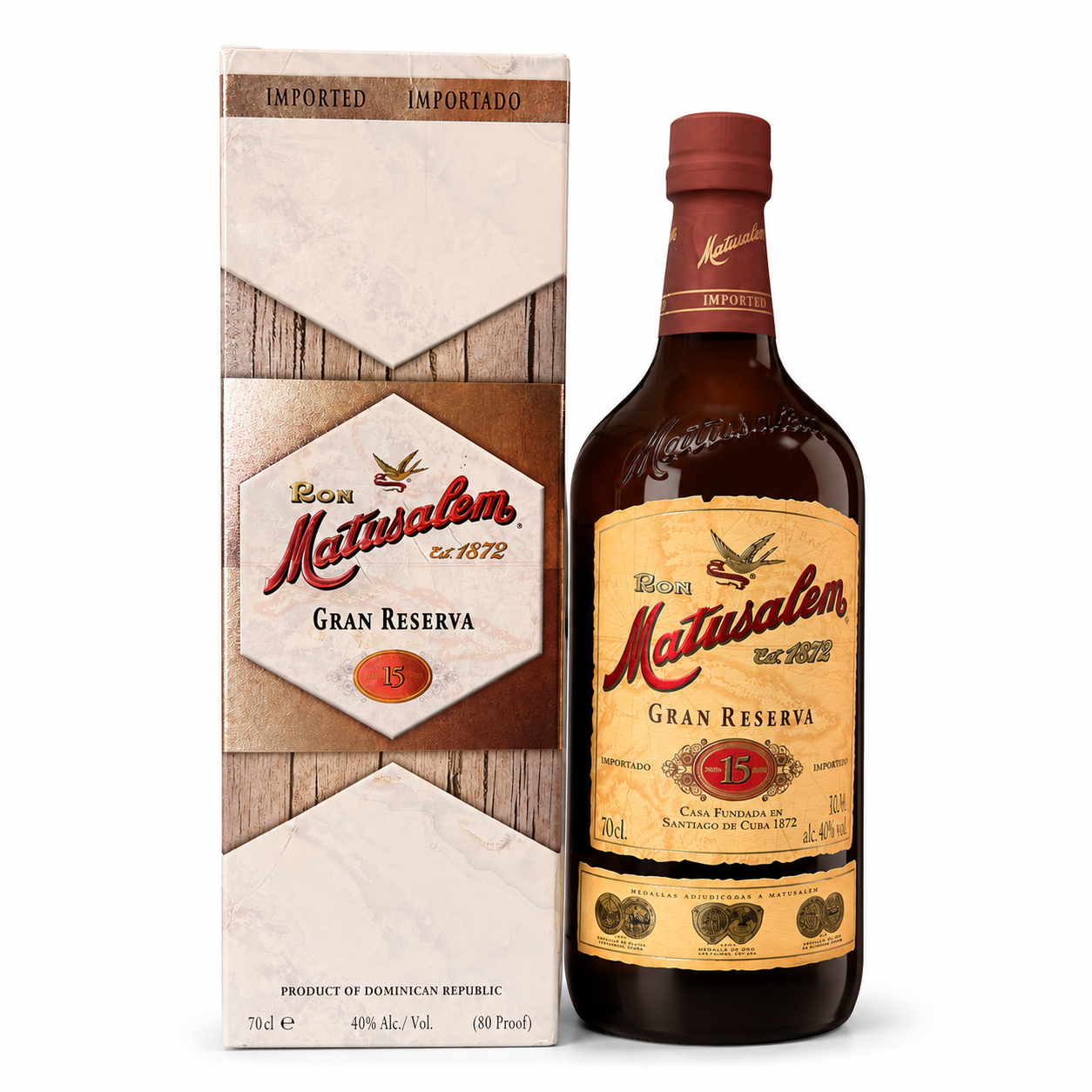 Ron Matusalem Gran Reserva Solera 15 Year Old Rum 700ml