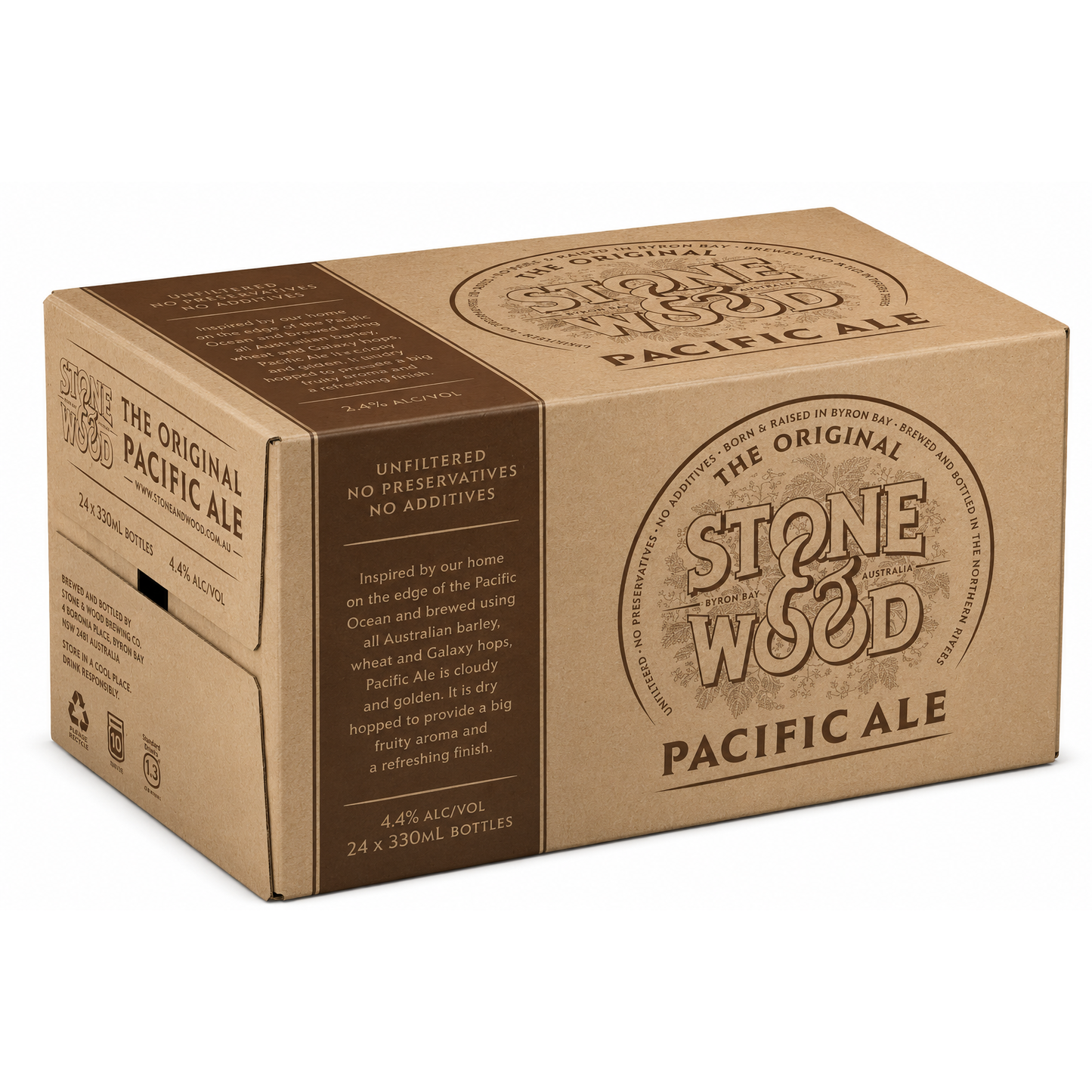 Stone & Wood Pacific Ale 330ml Bottles CTN (24 Pack)