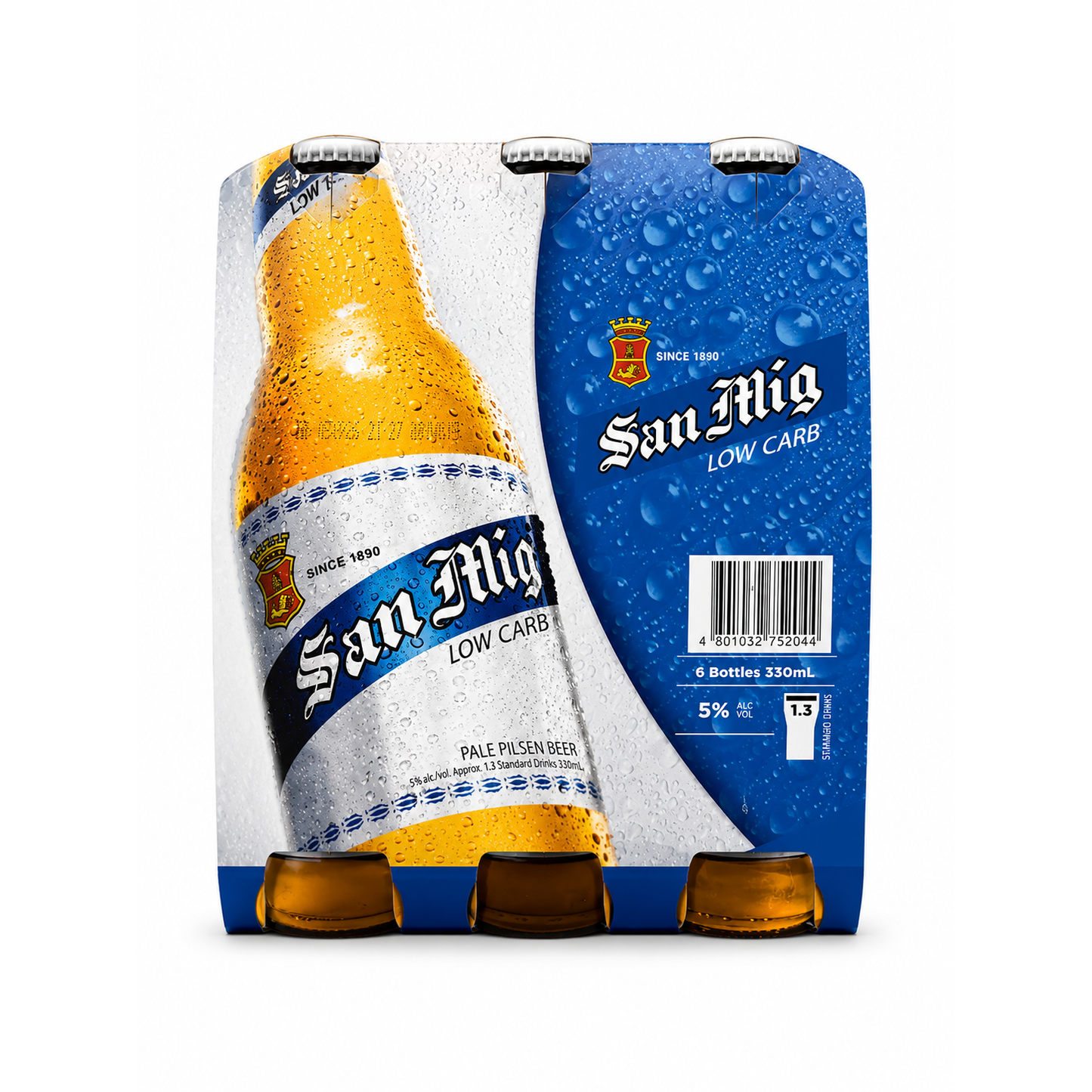 San Miguel Low Carb Beer 330ml CTN (24 Pack)