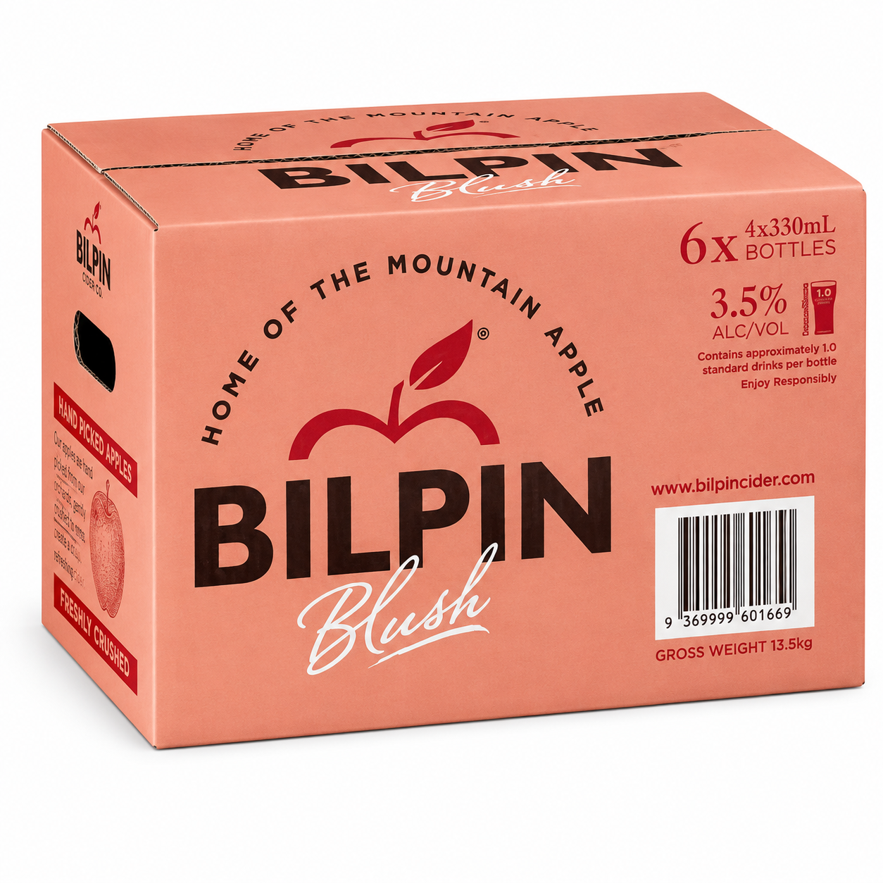 Bilpin Blush Cider Bottles 24x330ml