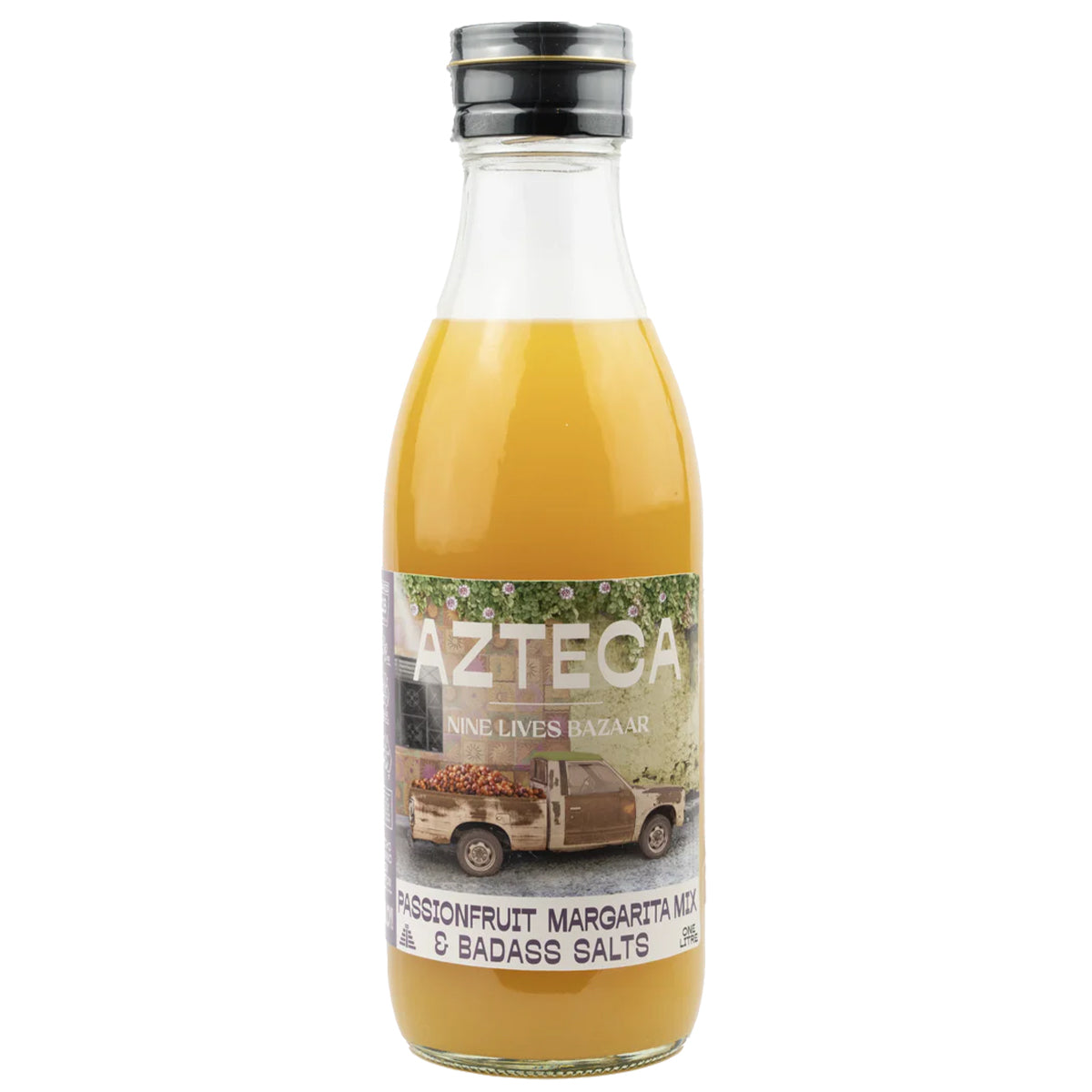 AZTECA Passionfruit Margarita Mix + Badass Salts 1000ml