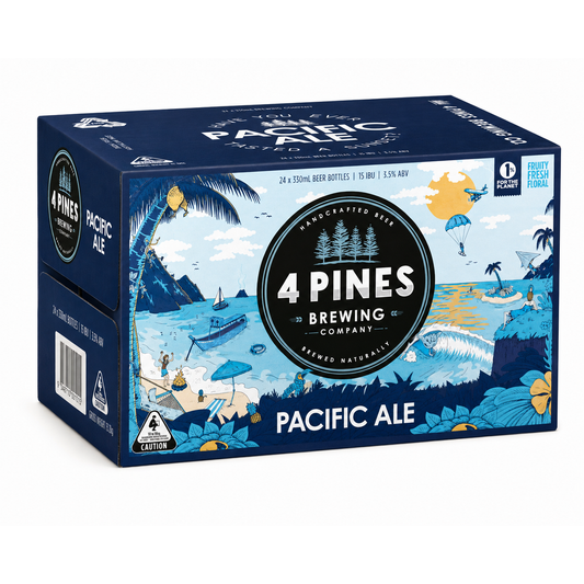 4 Pines Pacific Ale 3.5% Bottles 24x330ml