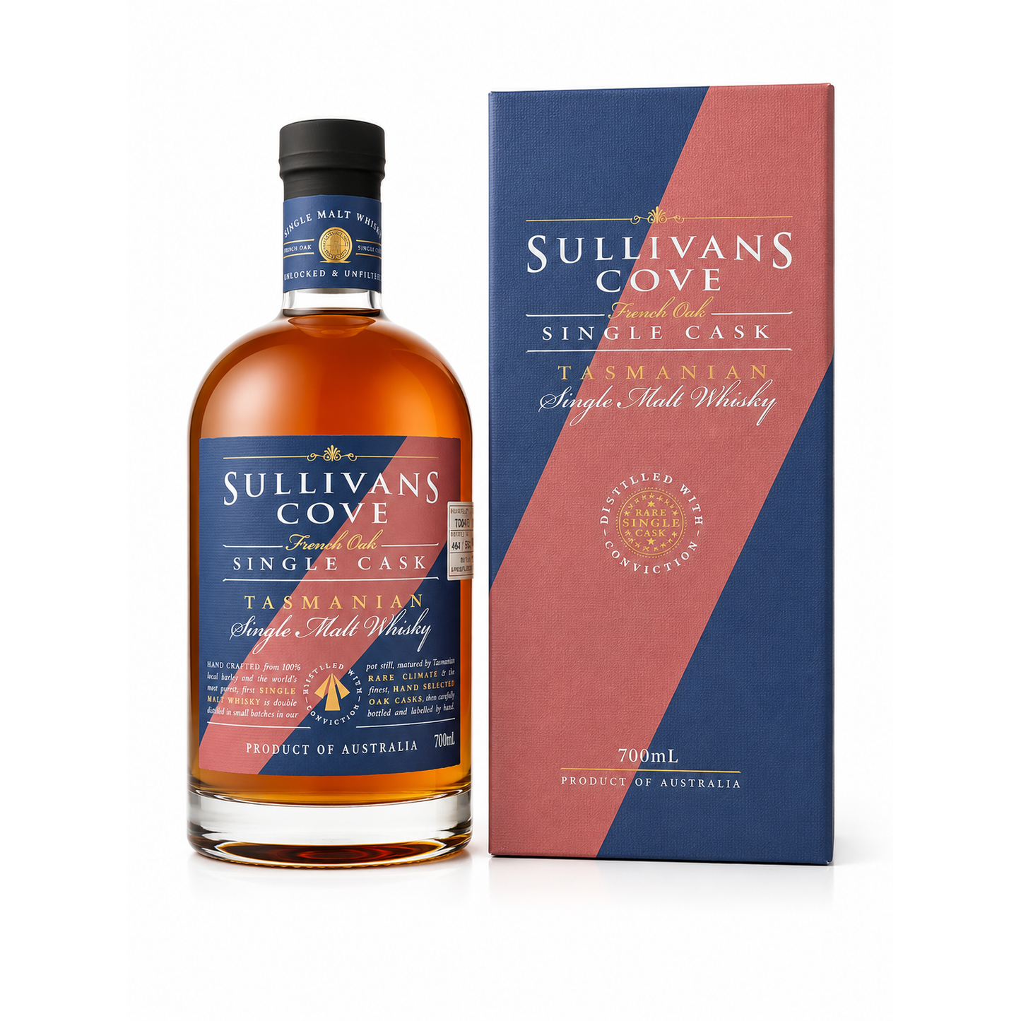 Sullivan's Cove French Oak Single Cask Single Malt Whisky 700ml