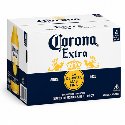 Corona Extra 355ml Bottles CTN (24 Pack)