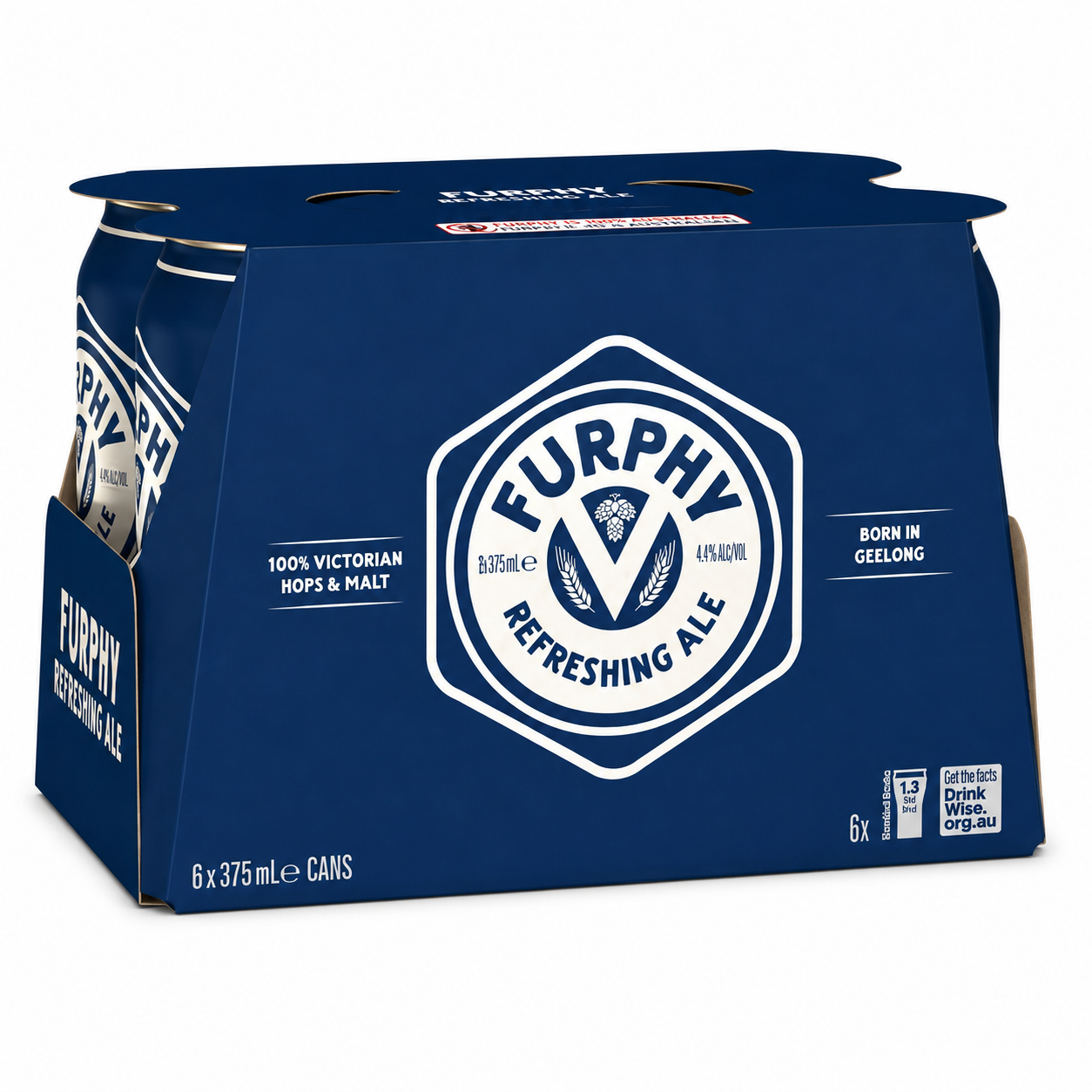 Furphy Refreshing Ale 375ml Cans CTN (24 Pack)