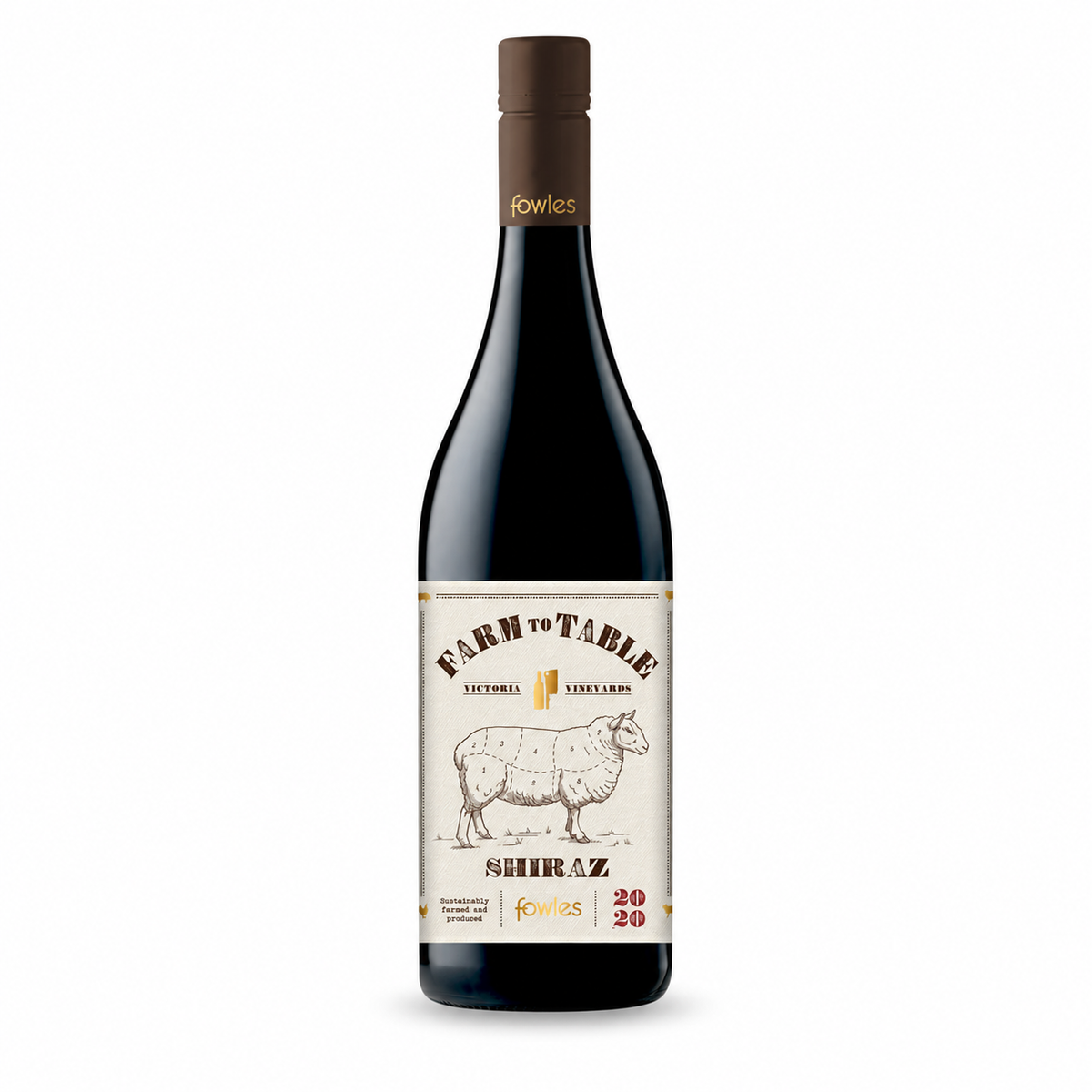 Fowles Farm to Table Shiraz 2020 750ml
