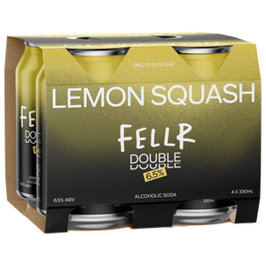 Fellr Selzer Double Lemon Squash