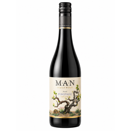 MAN Family Wines Bosstok Pinotage Cape Coast 2023