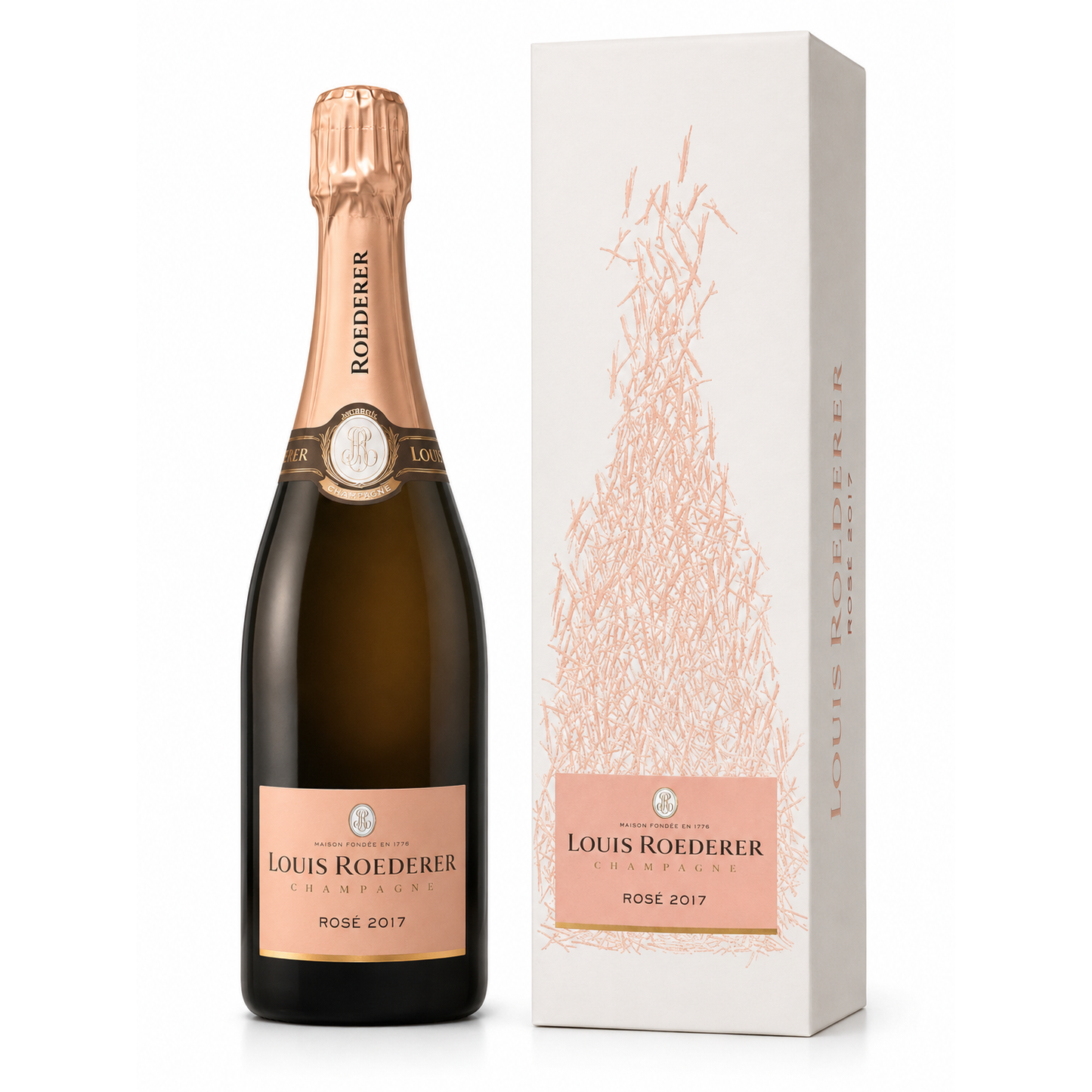 Louis Roederer Rosé 2017 Champagne 750ml (Gift Box)