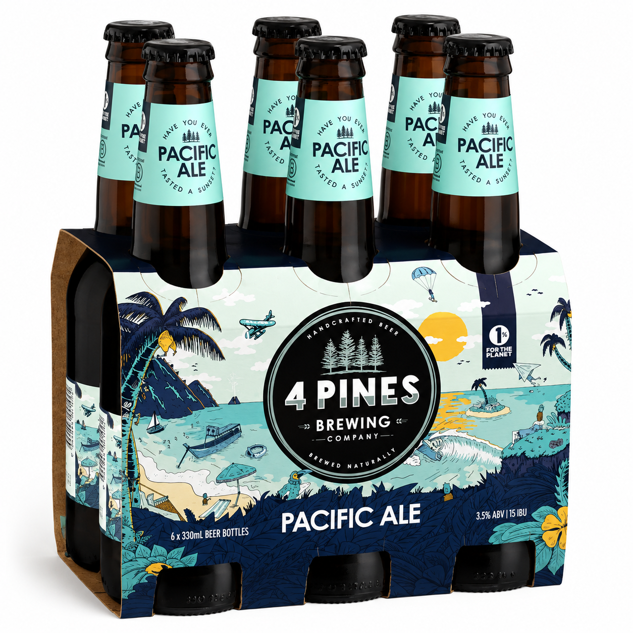 4 Pines Pacific Ale 3.5% Bottles 24x330ml