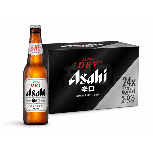 Asahi Super Dry Case 330ml x 24 Pack