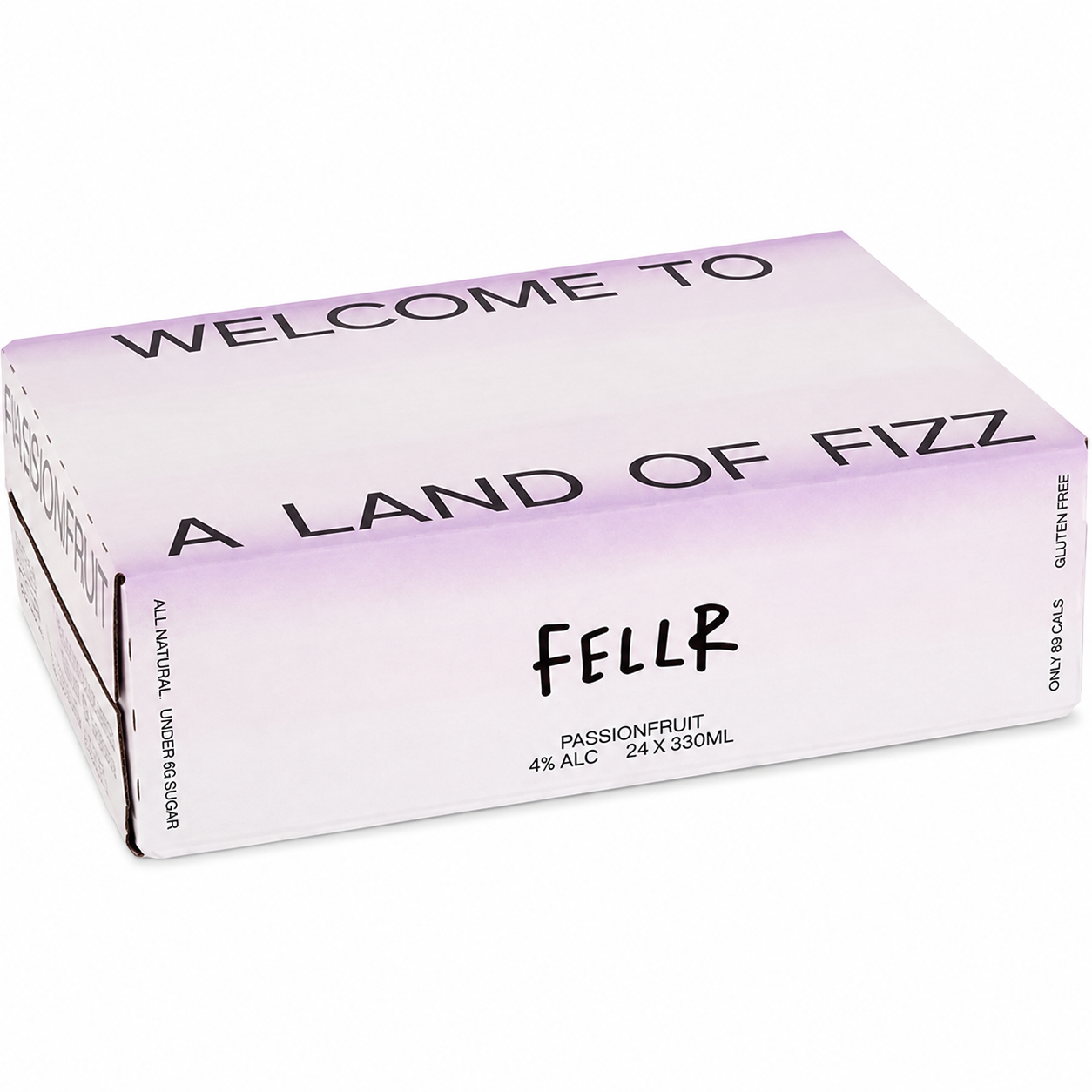 Fellr Hard Seltzer Passionfruit Cans 24x330ml