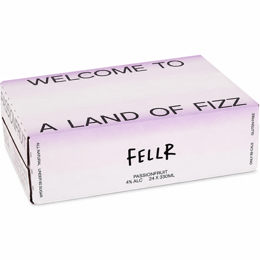 Fellr Hard Seltzer Passionfruit Cans 24x330ml