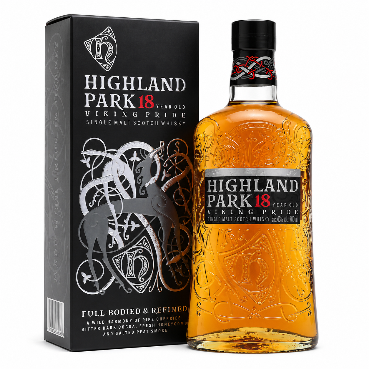 Highland Park 18 Year Old Viking Pride Orkney Single Malt Scotch Whisky 700ml