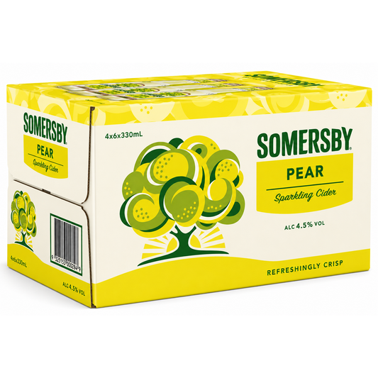 Somersby Pear Cider Bottles 24x330ml