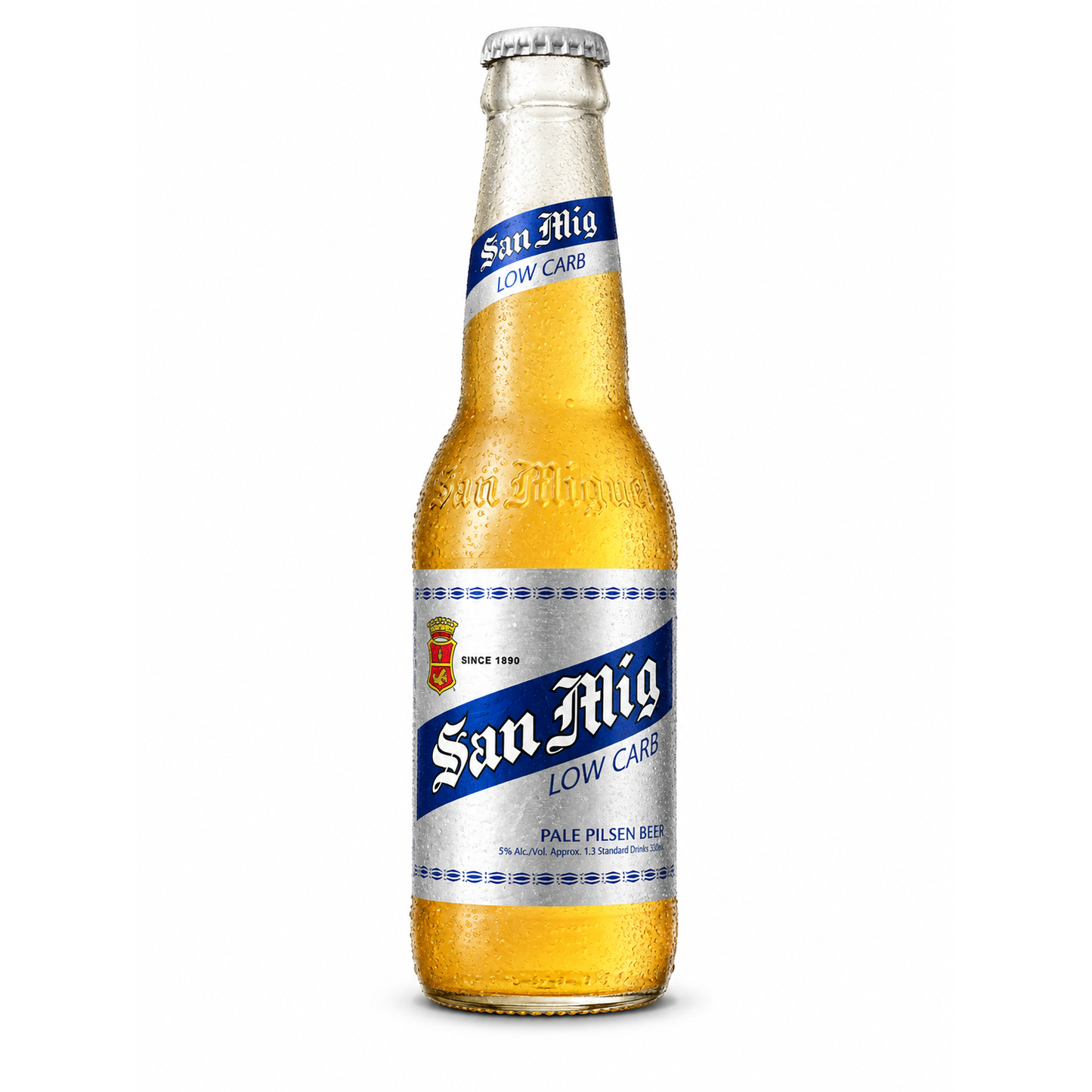San Miguel Low Carb Beer 330ml CTN (24 Pack)