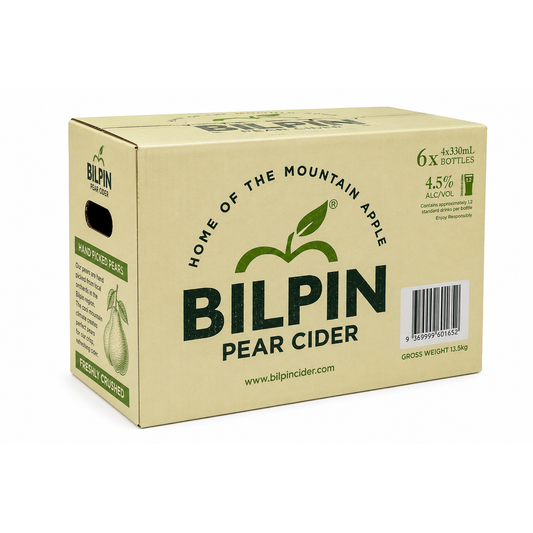 Bilpin Pear Cider Bottles 24x330ml