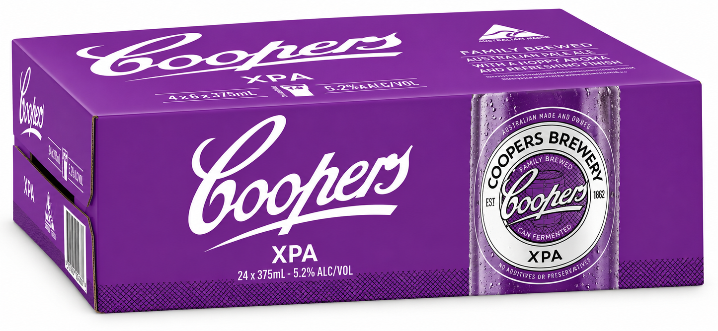 Coopers XPA 375ml Cans CTN (24 Pack)