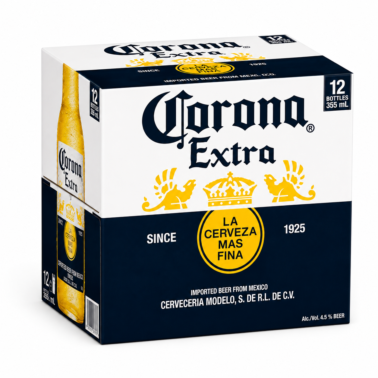 Corona Extra 355ml Bottles (12 Pack)
