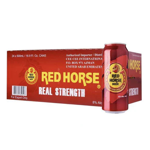 San Miguel Red Horse Premium Beer 500ml Cans