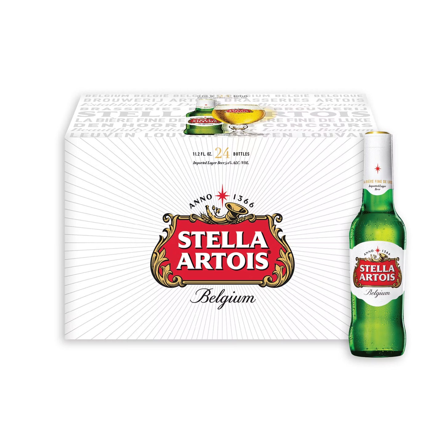 Stella Artois 330ml Bottles CTN (24 Pack)
