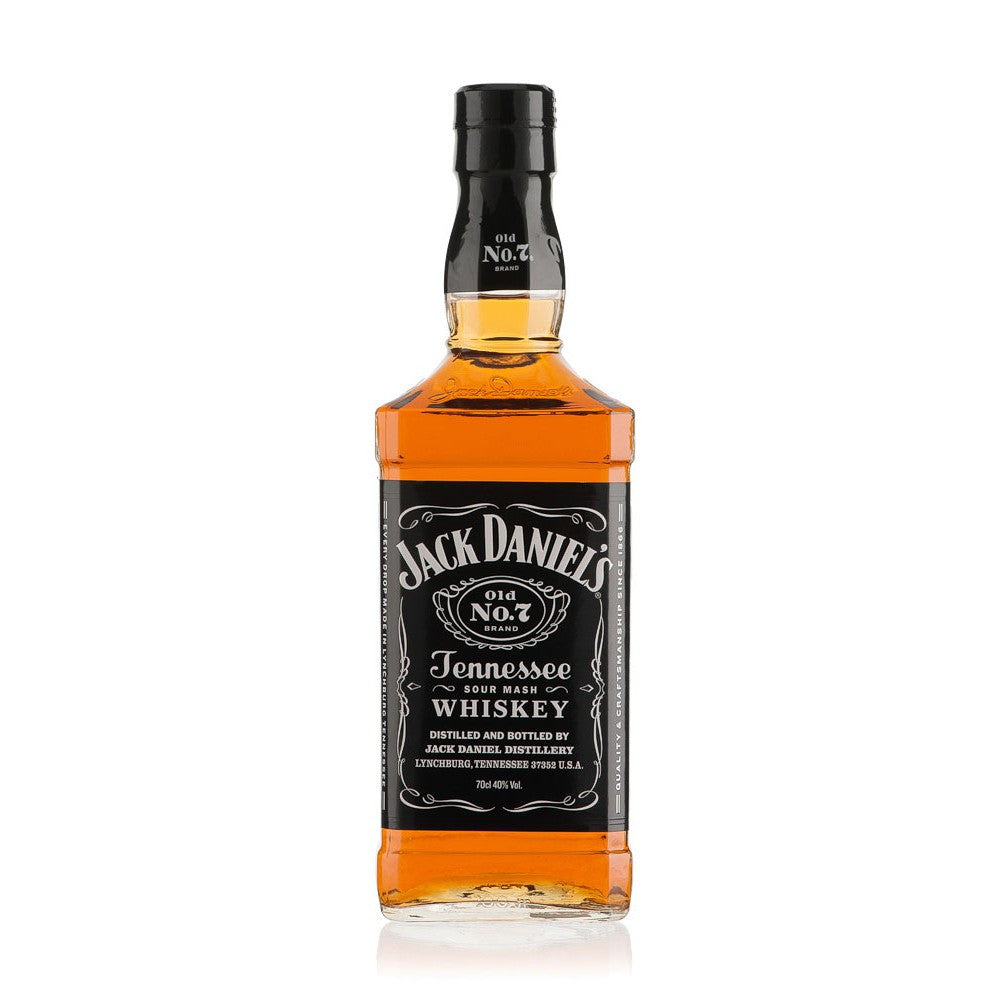 A bottle of Jack Daniel's No 7 Tennessee Whiskey, 700ml.