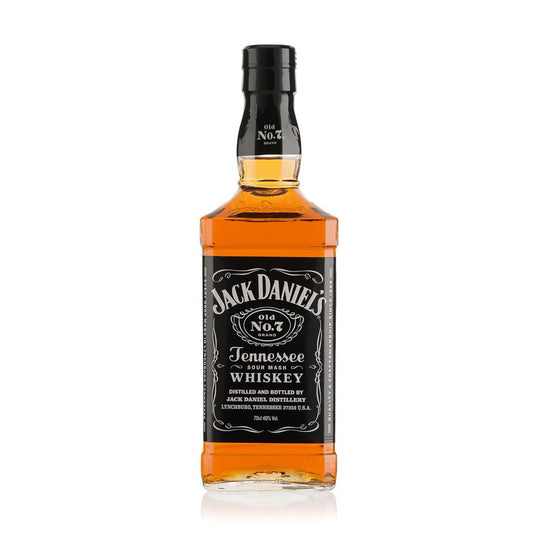 A bottle of Jack Daniel's No 7 Tennessee Whiskey, 700ml.